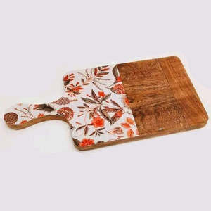 Tabla de cortar impresa con esmalte de madera para vajilla y utensilios de cocina para MANGO impreso de diseño - Product Image 4