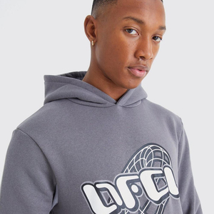 Offre Spéciale personnalisé hommes XXL/XL Fitness survêtement respirant polaire imprimé Jogging vêtements de sport pour l'hiver Gym ensemble d'entraînement - Product Image 6