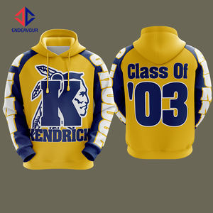 Sweat à capuche de sport en polyester 100% pour hommes, pull athlétique à séchage rapide, conception par sublimation, vêtements d'entraînement de gymnastique imperméables, personnalisables - Product Image 1