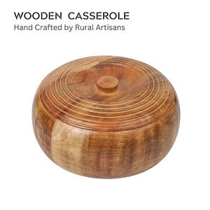 Caja de Madera Artesanal para Chapati, para Mantener los Rotis Calientes y Frescos Durante la Comida, Asequible por AALIYAN IMPEX - Product Image 3