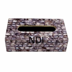 Servilletero de Madera de Calidad Superior, Forma Rectangular, Decorativo para Bodas, Decoración de Hoteles, Caja para Servilletas - Product Image 1