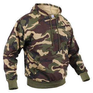 Wholesale Camo <b>Hoodie</b> For Men's Pullover <b>Long</b> Sleeve Cotton Polyester Heavyweight <b>Oversized</b> Camo Hoodies For Boys - Product Image 3