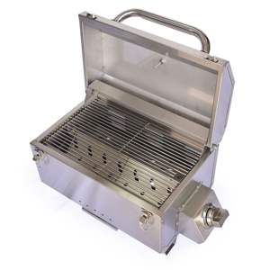 Vente en gros de gril de barbecue à gaz en acier inoxydable 51cm 01 Brûleur extérieur sans revêtement BBQ Inox 304 Convertible de haute qualité facilement assemblé - Product Image 5