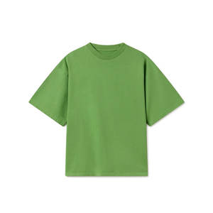 T-shirt surdimensionné pour homme à manches courtes 100% coton 300GSM personnalisé vente en gros t-shirt en vrac graphique d'impression Dgt surdimensionné de haute qualité - Product Image 6