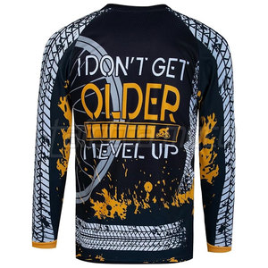 Premium Waterproof Breathable Quick Dry Road Gear Style Fits Ease Knit Motocross <b>Shirt</b> Gentle Move Motion <b>Bright</b> Flex - Product Image 2