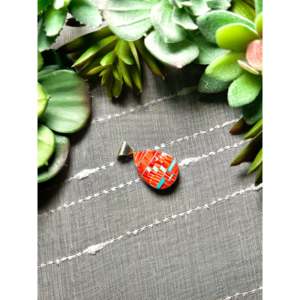 Pendentif Spencer multi-pierres et argent sterling par Pearline Gift avec technologie d'incrustation à sertissage clos - Product Image 3