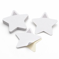 Autocollants personnalisés découpés en forme d'étoile, étiquettes triangulaires en papier imperméables pour emballage cadeau et scrapbooking