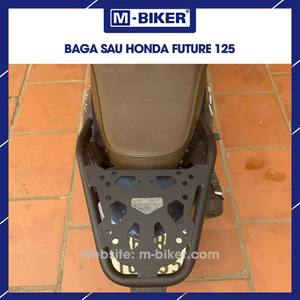 แร็คท้ายรถมอเตอร์ไซค์ Future 125 สำหรับติดตั้งกล่องเก็บสัมภาระ ผลิตจากสแตนเลสคุณภาพสูง ทนทาน ดีไซน์เข้ากับสไตล์ไซเบอร์พังก์ - Product Image 6