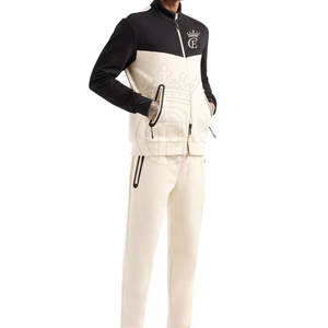 Chándal de hombre con logotipo personalizado de alta calidad fabricado en Pakistán patrón sólido ecológico precio barato al por mayor de invierno - Product Image 3