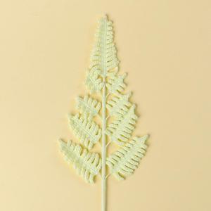 Fleurs artificielles faites main en fil tricoté, motif fougère et feuille de fer, pour arrangements floraux de mariage DIY, décoration intérieure, ornement tissé, cadeau, vente en gros - Product Image 5