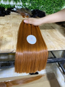 Paquetes de cabello humano alineados con cutícula virgen cruda estirada doble de alta calidad de grado 12A - Product Image 2