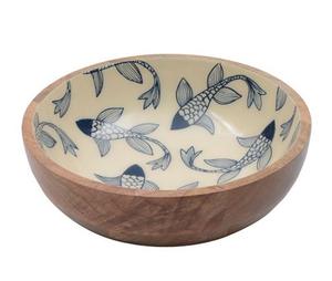 Axiom-cuenco de madera para ensalada y fruta, cuenco esmaltado con acabado de fruta para cocina, acentos para el hogar - Product Image 2