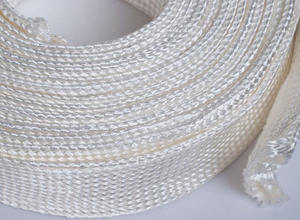 Fundas de Cable Duraderas GSF, Resistentes a Altas Temperaturas, de Fibra de Sílice Trenzada, Funda de Fibra de Sílice Tejida para Altas Temperaturas - Product Image 4