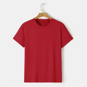 ผู้ผลิตขายส่งเสื้อยืดคอกลมโอเวอร์ไซส์ผ้าคอตตอนคุณภาพสูง 220 GSM แบบถัก ทรงครอป สำหรับผู้ชาย ไซส์ใหญ่ แห้งเร็วด้านหน้า - Product Image 1