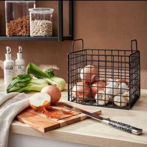 New Arrival Kitchen Storage Vegetable and Fruits Basket With <strong>Chopping</strong> <strong>Board</strong> at Reasonable Rate by ZAM ZAM IMPEX
