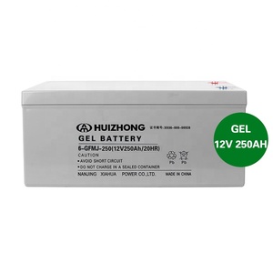<span class=keywords><strong>12V</strong></span> 250Ah ゲル蓄電池 家庭用太陽光発電システム用 - Product Image 4