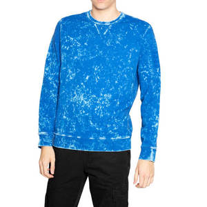 Sweat-shirts pour hommes de qualité supérieure, tendance, en coton mélangé, à manches longues, effet délavé, pour l'hiver - Product Image 1