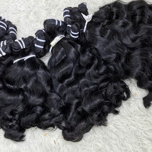 Cabello Ondulado Vietnamita, Ondulado Natural Remy Virgen 1B, Tejido Profesional de Alta Longitud, Doble Trama, Todos los Colores - Product Image 5