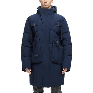 Chaqueta Parka personalizada, abrigo cálido con capucha para hombre, chaqueta deportiva de invierno, chaqueta impermeable de talla grande para hombre - Product Image 1