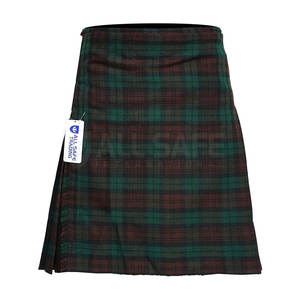 Kilt traditionnel fait à la main solide de huit verges pour hommes de qualité supérieure mélange de coton acrylique sangles en cuir robustes réglables pour les festivals - Product Image 2