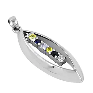 Colgante de Plata 925 Chapado en Rodio Oro Rosa para Uso Diario de Mujer, Regalo - Product Image 3
