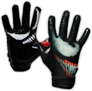Gants de football américain de haute qualité, design personnalisé professionnel, protection complète de la paume, gants de football légers - Product Image 6