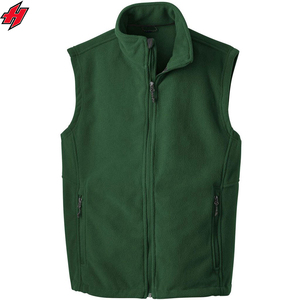 Chaleco de lana polar barato de fábrica al por mayor chaqueta sin mangas personalizada para invierno Chaleco de invierno para hombre con logotipo bordado personalizado - Product Image 5