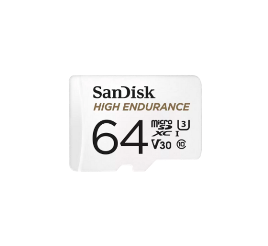 High Endurance 64GB for Sandisk Memory Card Plastic Card for Dash Cam SDSQQNR