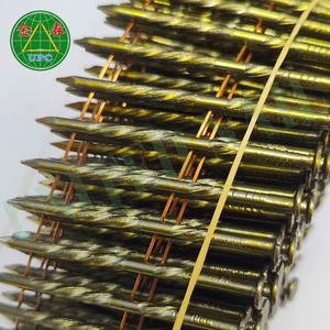 Venta al por mayor de clavos de bobina de alambre de acero de 1-1/4 ", 14000 Uds., para fabricación de palés, equipo de clavos tipo vástago, suministros de Vietnam - Product Image 2