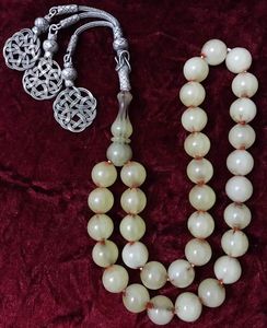 RESINA TASBIH ROSARIO LISO REGALOS MUSULMANES EID HERRAMIENTA DE ORACIÓN Cuenta de oración Ámbar Misbah33 Cuentas Hombre musulmán Rosario Islámico Eid Tesbih - Product Image 6