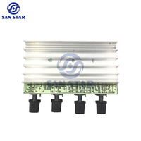 Profesyonel mini 12v 200W konsol oyunu 2 kanal bölüm güç kiti hifi ses pcb modülü stereo devre ses amplifikatörü kurulu