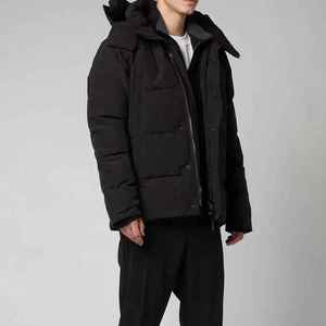 Chaqueta acolchada de invierno de alta calidad para hombre, prendas de vestir informales con cuello levantado, abrigos de alta calidad, chaqueta acolchada para hombre - Product Image 3