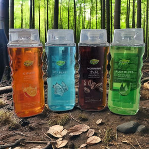 Gel douche naturel à base de plantes adulte nettoyant hydratant rafraîchissant avec fonctions de bulles blanchissantes - Product Image 1