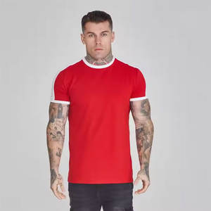 Personalizado al por mayor Vintage Slim Fit Unisex Camiseta 100% algodón de gran tamaño Dropshoulder Streetwear Gymwear con logotipo personalizado para los hombres - Product Image 1