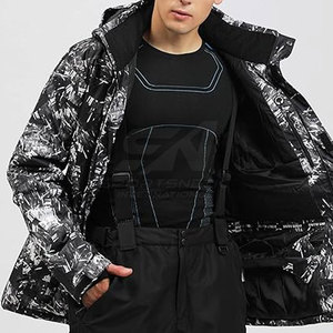 Combinaisons de ski confortables en matériau durable, fabrication au Pakistan, combinaisons de ski surdimensionnées à prix avantageux - Product Image 3