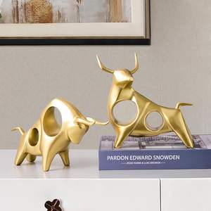 Combat artistique FULL Sculpture en métal et statues artisanales pour un décor élégant Ornements décoratifs uniques pour un intérieur moderne - Product Image 2