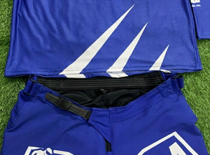 ชุดแข่งรถมอเตอร์ครอส MX คอมโบ กางเกงและเสื้อเจอร์ซีย์ ออกแบบเองได้ ระบายอากาศ แห้งเร็ว กันลม สำหรับรถวิบาก ทุกขนาด - Product Image 4