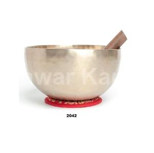 Cuenco Tibetano de 6 Pulgadas para Sanación de Chakras, Cuenco Tibetano para Meditación, Cojín, Baqueta y Palo de Percusión - Product Image 1