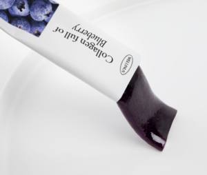 คอลลาเจนรสบลูเบอร์รี่ แบบแท่งเจลลี่ ปราศจากไขมันทรานส์ บรรจุซอง-ผลิตภัณฑ์ดูแลผิว อาหารเพื่อสุขภาพ [OEM/ODM] - Product Image 2