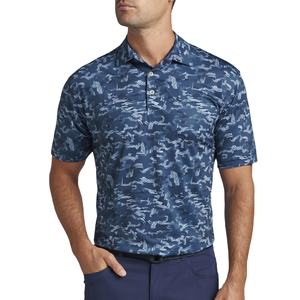 Polos pour hommes brodés personnalisés de haute qualité Polo de golf uniforme en coton polyester 200gsm pour et tenue décontractée - Product Image 1