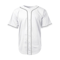 Camiseta de béisbol de estilo universitario con botones para jóvenes, camisa de softball personalizada, tela de malla, aparejos bordados de secado rápido, letras de sarga de EE. UU.
