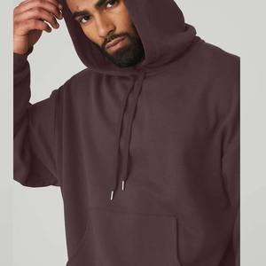 410GSM HOODED <b>SWEATSHIRT</b> <b>GREY</b> WASH BUILD YOUR BRAND <b>MENS</b> Full Zip US HEAVYWEIGHT HOODIE NEXT LEVEL HOODIES - Product Image 4