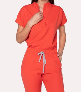 Conjuntos médicos de fregado para mujer Uniformes de hospital Premium Algodón/Poliéster con Spandex para enfermería sanitaria-Venta al por mayor - Product Image 5