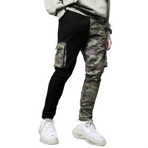 กางเกงเล่นยิมของผู้ชายกางเกงวอร์มลำลองแนวสตรีทสวมใส่สบายสำหรับวิ่งจ๊อกกิ้งเอวกลางมีเชือกผูก - Product Image 4