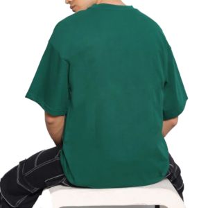 Nouveau catalogue de gros T-shirts surdimensionnés unisexes à manches courtes en coton personnalisé pour hommes avec strass - Product Image 2