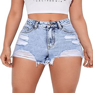 Short en jean-2025 Short en jean de haute qualité pour femmes - Product Image 3