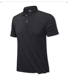 Venta al por Mayor de Camisetas Personalizadas con Serigrafía de Logotipo, Lisas, Casuales de Verano, para Golf, 170 GSM, Tejido Transpirable, Suave, de Poliéster y Algodón para Hombre - Product Image 3