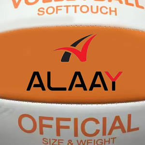 Alaay Size 5 Custom PVC PU Leather <b>Volleyball</b> Machine Stitched <b>Ball</b> for Promotion or Training - Product Image 3