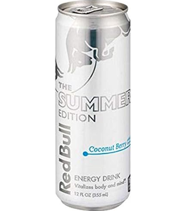 Red Bull Édition Noix de Coco Baies de la Forêt, Pack de 12 Canettes de 250ml, Contient 0,1g de sel par 100ml pour l'équilibre électrolytique, Vente en gros - Product Image 2