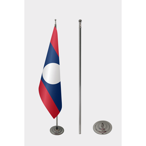 Laos Official Indoor Custom <b>Flag</b> 3x5ft Various Including Cotton Nylon Plastic Polyester Silk Digital Aluminum <b>Pole</b> Pennant - Product Image 2